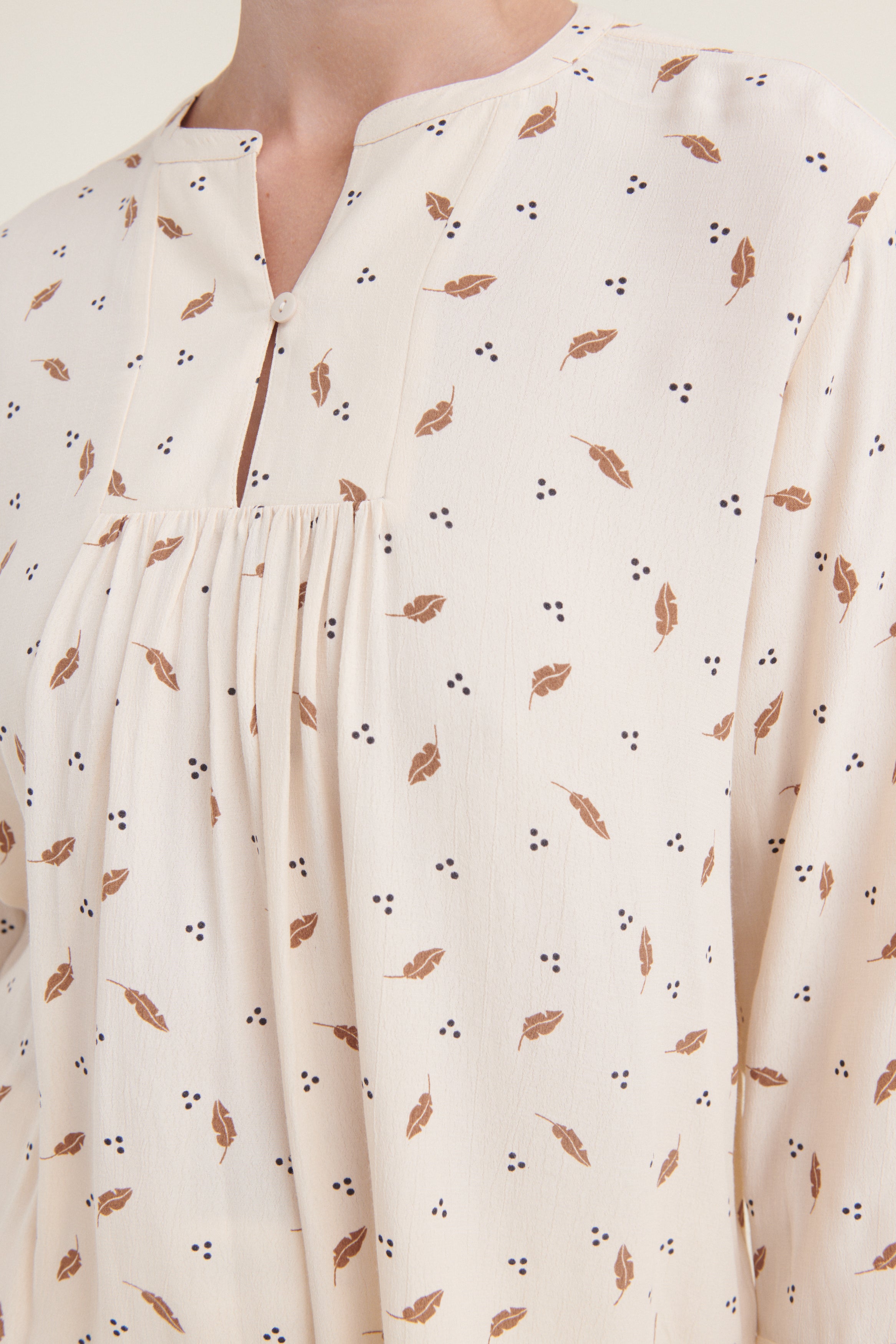 Basic Apparel Nedel Tunique Bluser 183 Birch